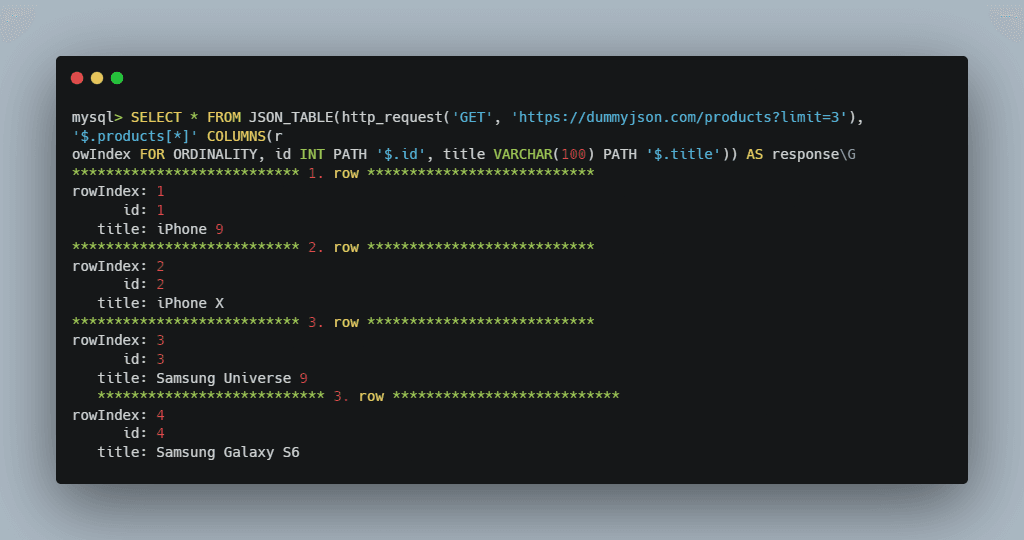 Extending Mysql with Curl Support